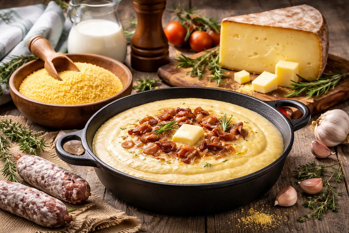 Comment préparer la polenta savoyarde avec des ingrédients locaux
