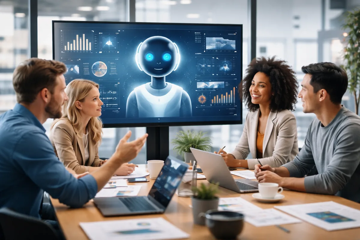 Comment l'intelligence artificielle améliore la productivité des équipes de travail