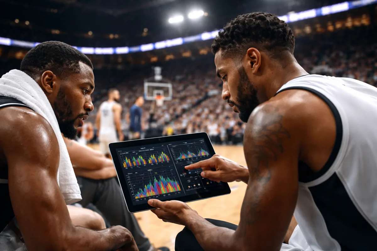 Comment les joueurs de la NBA utilisent-ils les statistiques pour prendre des décisions sur le terrain ?